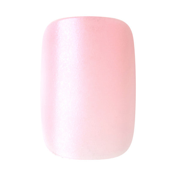 KISS Bare but Better Premium Press-On Nails, ‘Spicy’, Pink, Short Squoval, 33 Ct.