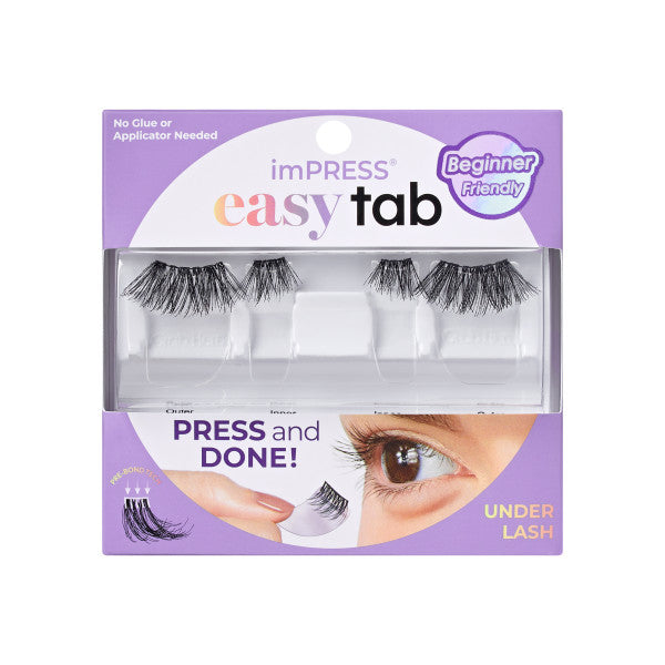 imPRESS Falsies Easy Tab Self Adhesive Eyelashes– Demi Wispy