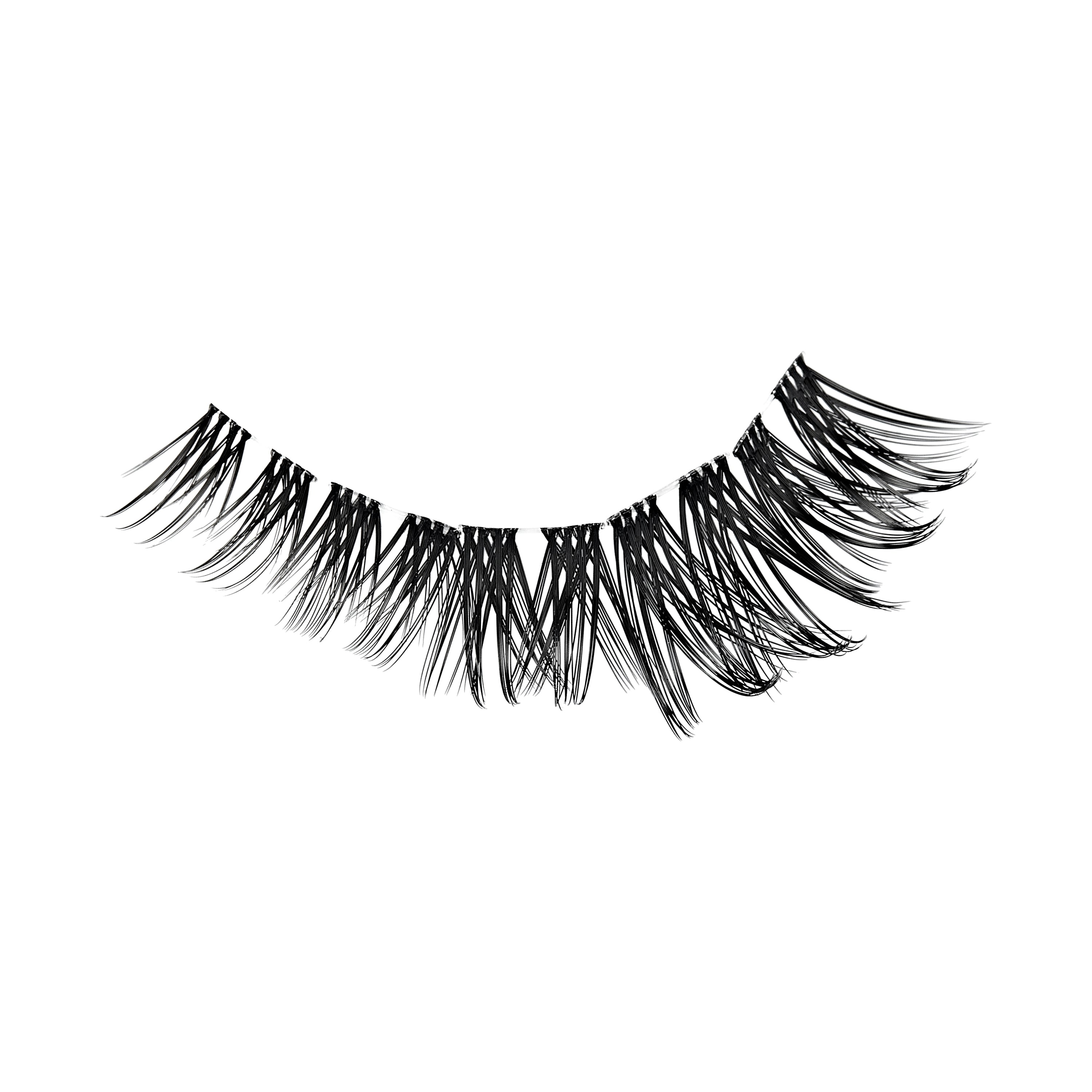 KISS FALSCARA Multipack False Eyelashes Lash Extensions, Classic Wispy, 50 Lash Clusters
