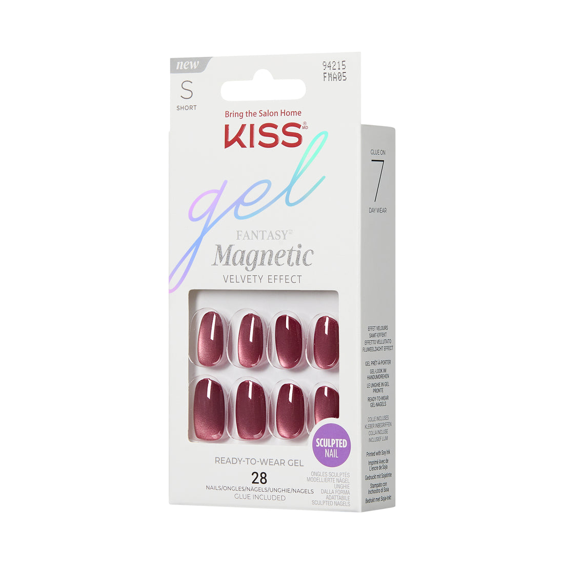KISS Gel Fantasy Magnetic Nails - Set Us Free