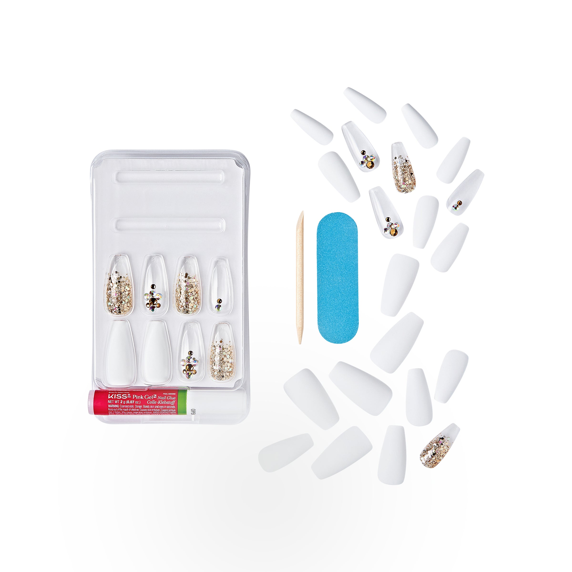 KISS Jelly Fantasy Nails - Jelly Pop