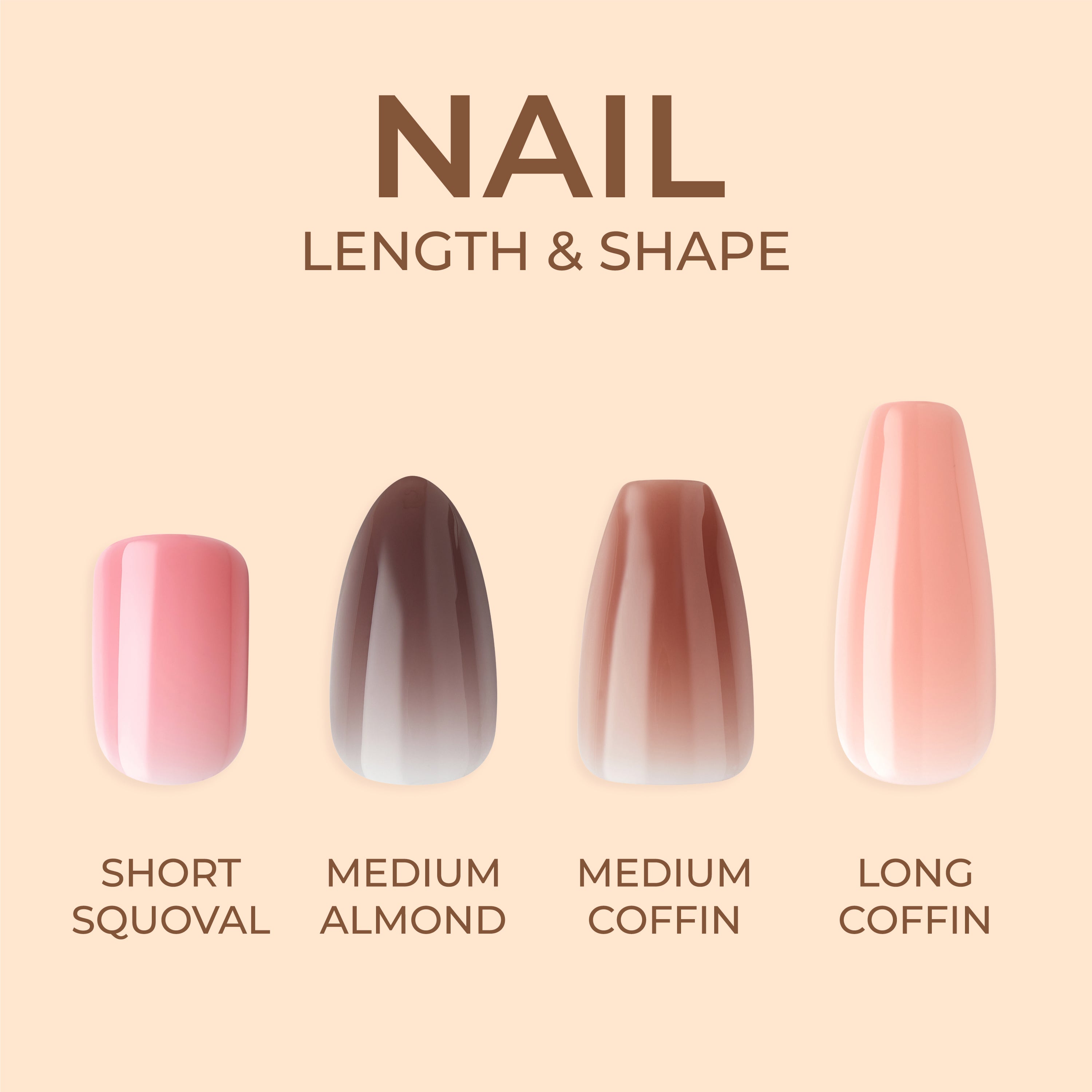 Paznokcie KISS Bare But Better Nails - No More Naps