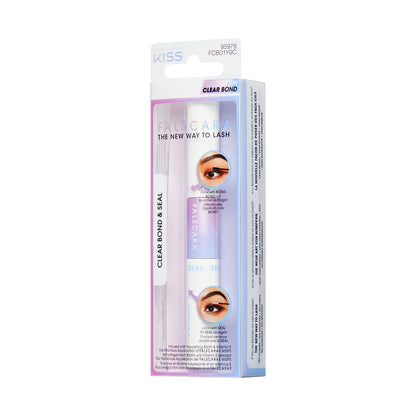 KISS FALSCARA False Lash Clusters Bond &amp; Seal, NET WT 8,7 g (0,29 oz.) – Clear