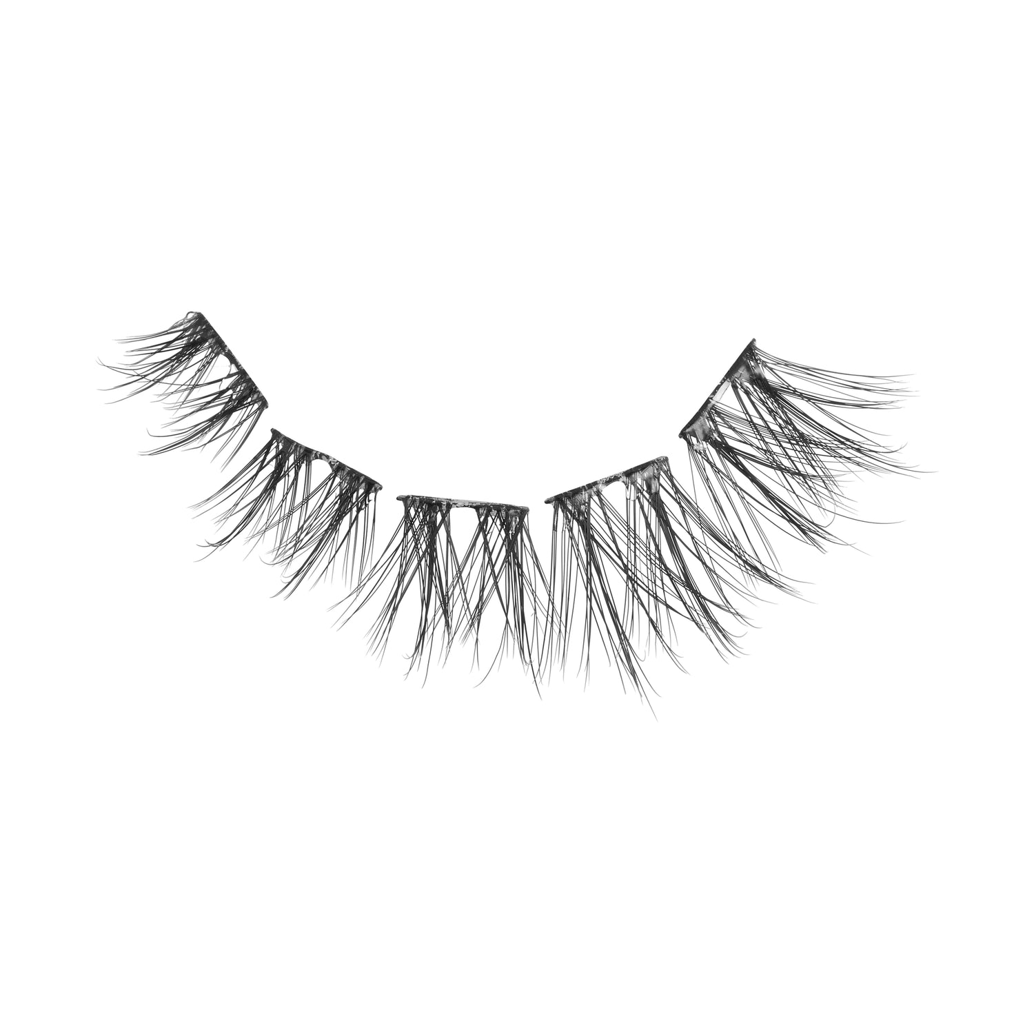 Rzęsy bondingowe samoprzylepne Impress Long Lasting Pre-Glued Lash Clusters zestaw Demi Wispy