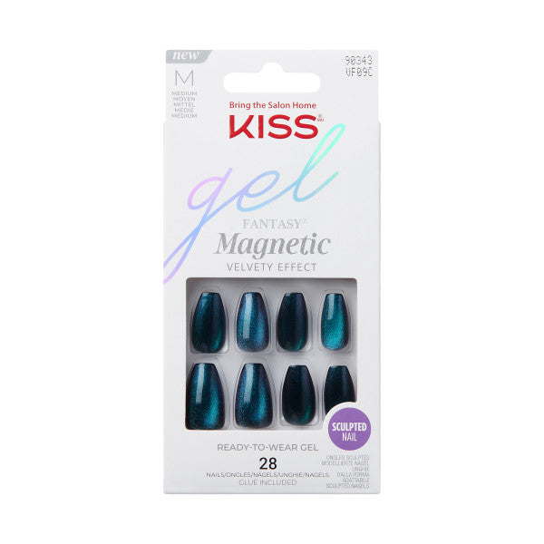 KISS Gel Fantasy Magnetic Nails - Chameleon
