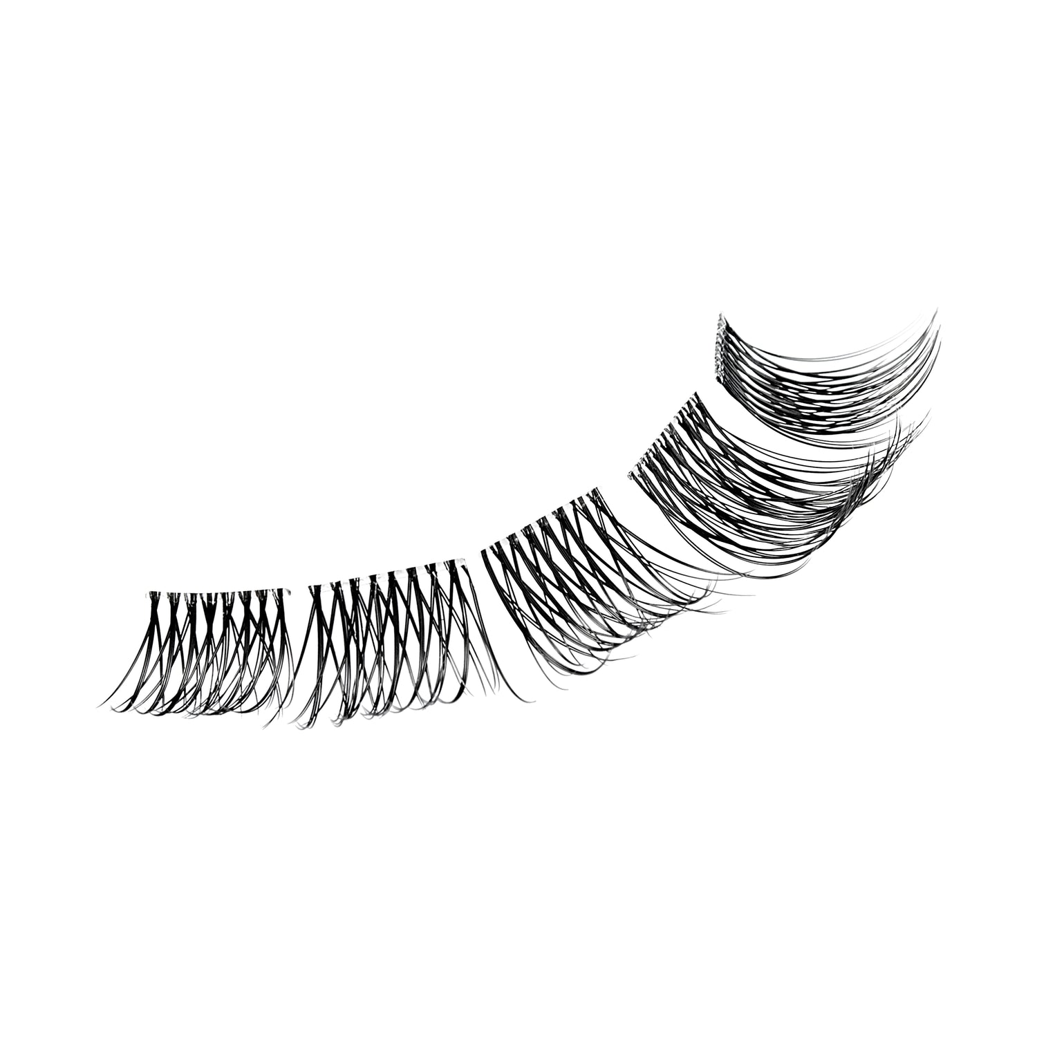 KISS FALSCARA Multipack False Eyelashes Lash Extensions, Faux Mink Volume, 50 Lash Clusters
