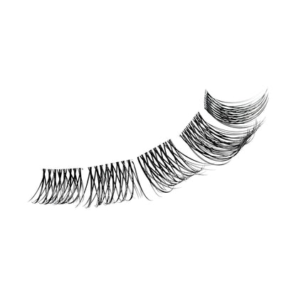 KISS FALSCARA Multipack False Eyelashes Lash Extensions, Faux Mink Volume, 50 Lash Clusters