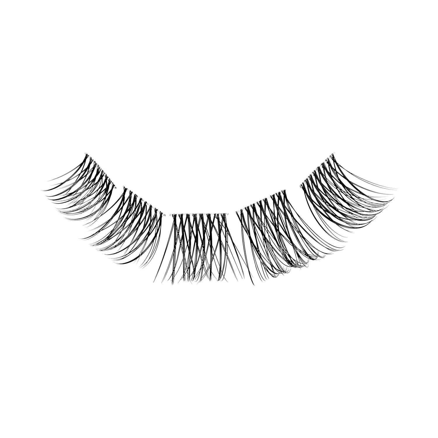 KISS FALSCARA Multipack False Eyelashes Lash Extensions, Faux Mink Volume, 50 Lash Clusters