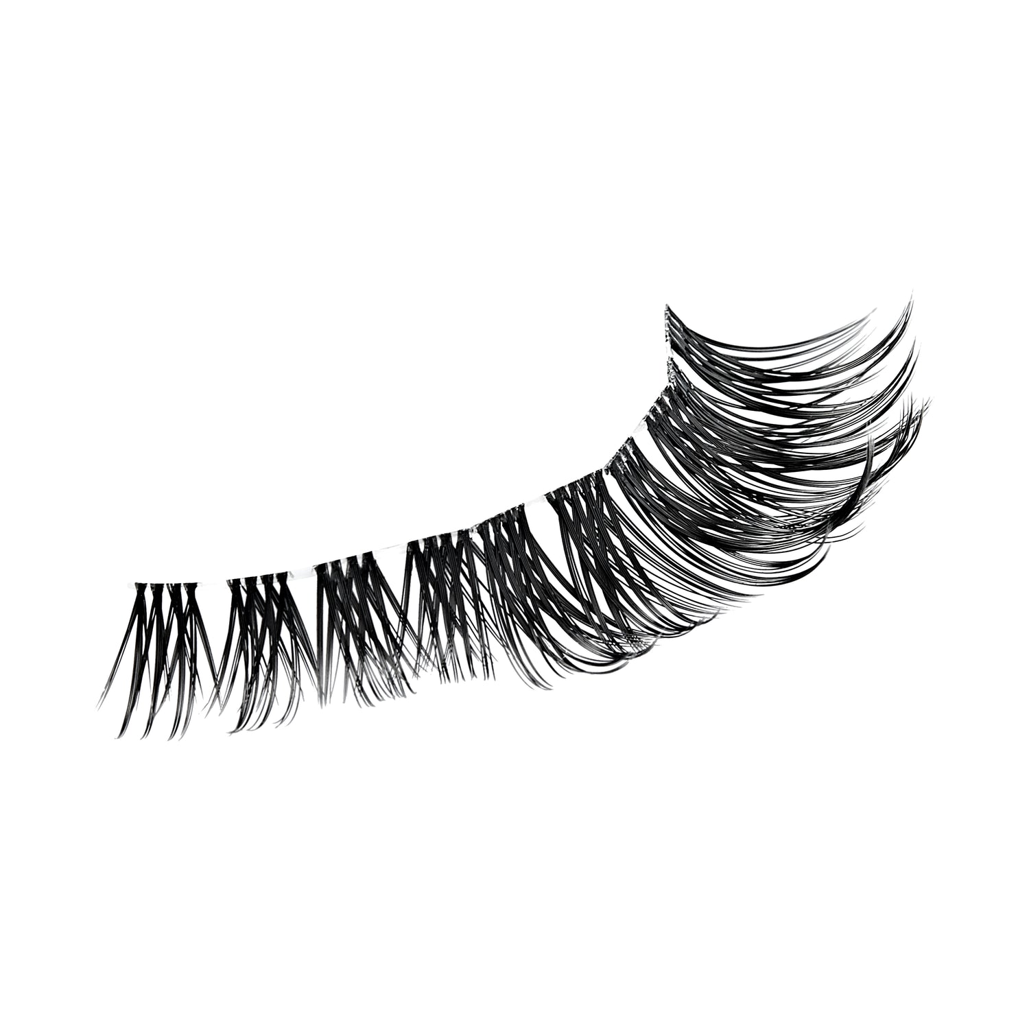 KISS FALSCARA Multipack False Eyelashes Lash Extensions, Classic Wispy, 50 Lash Clusters