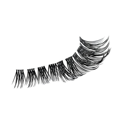 KISS FALSCARA Multipack False Eyelashes Lash Extensions, Classic Wispy, 50 Lash Clusters