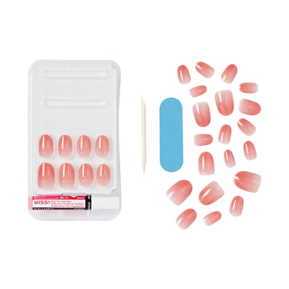 Paznokcie KISS Bare But Better Nails - No More Naps
