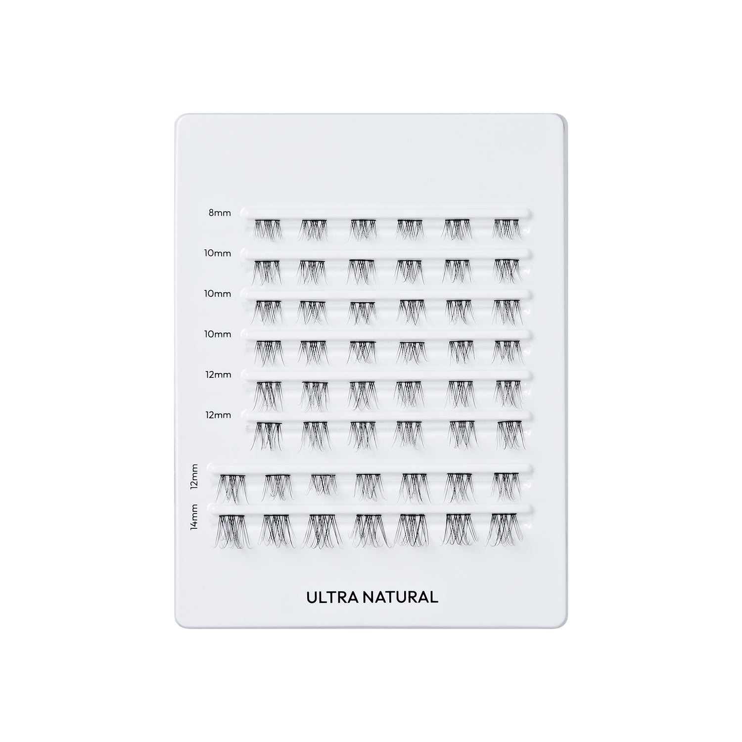 KISS FALSCARA Multipack False Eyelashes Lash Extensions, Ultra Natural, 50 Lash Clusters