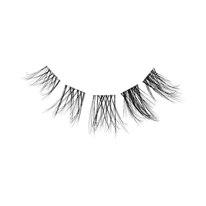 Kiss The New Natural False Eyelashes, Lash Extension Kit, Nude Blazer, 60 Trio Lash Clusters