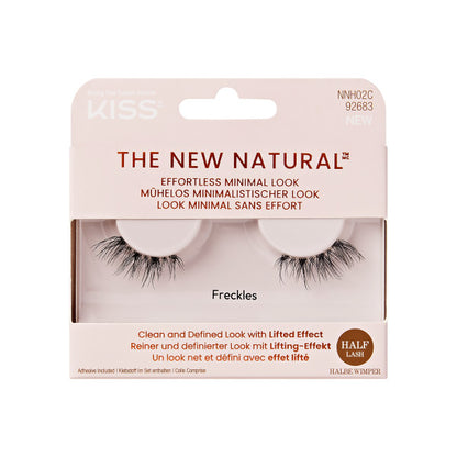 KISS The New Natural, False Eyelashes, Freckles, 12mm, 1 Pair