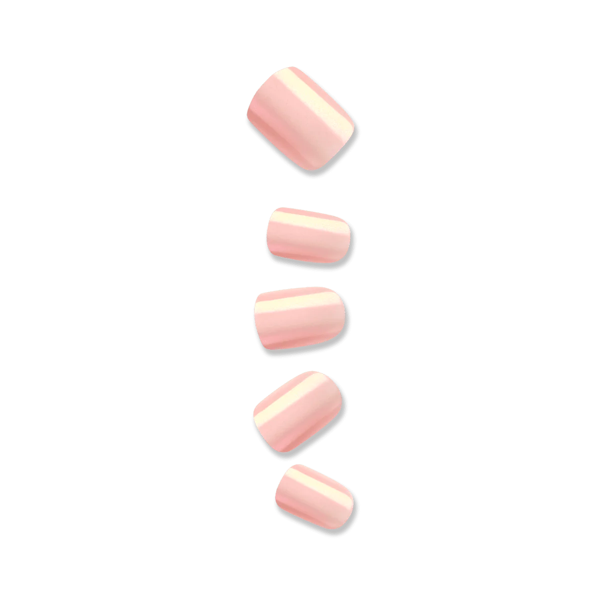 colorFX by imPRESS  Press-On Nails, No Glue Needed, Pink, Short Squoval, 33 Ct.