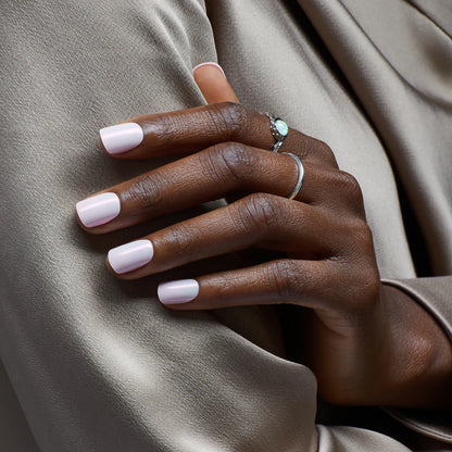 colorFX by imPRESS  Press-On Nails, No Glue Needed, Pink, Short Squoval, 33 Ct.