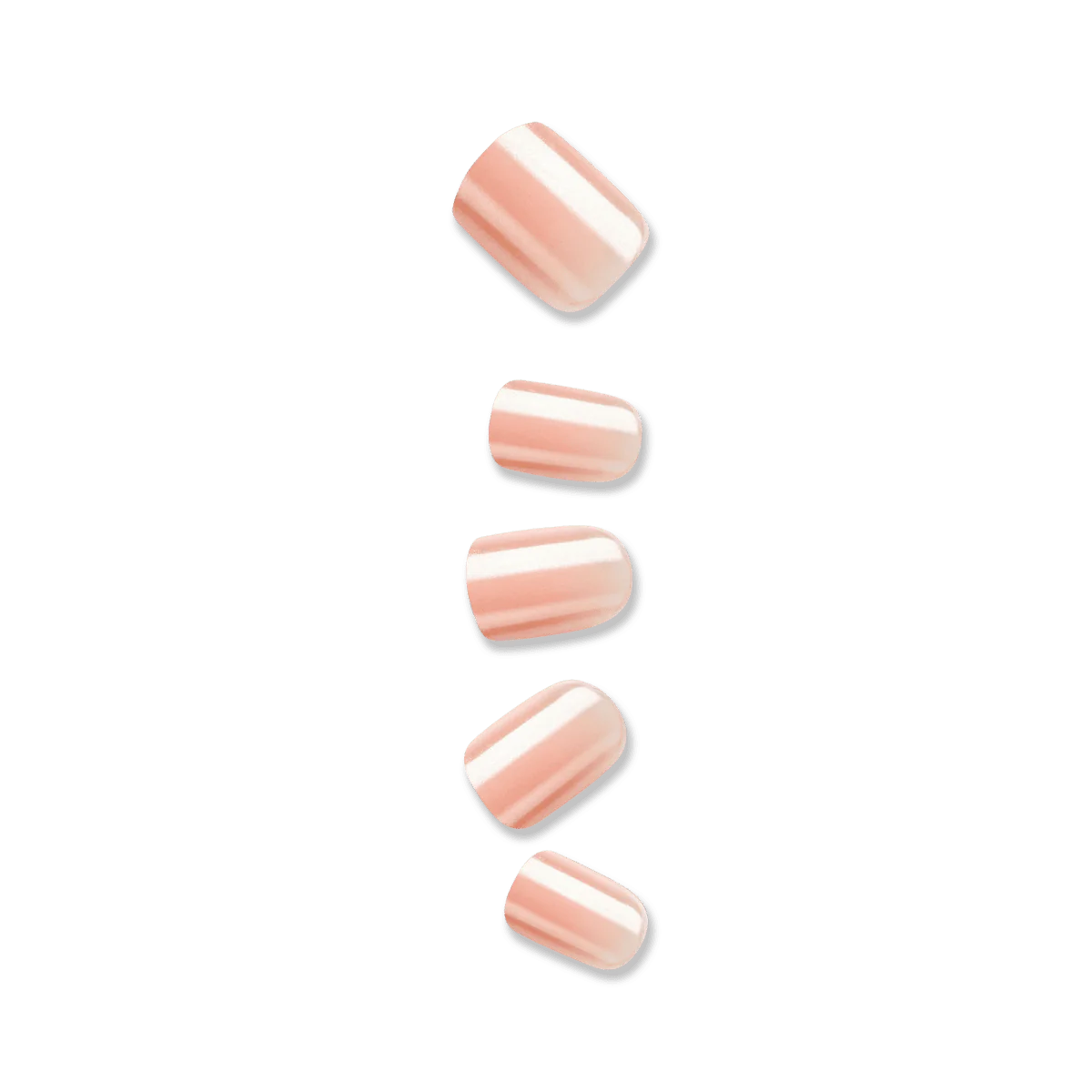 colorFX by imPRESS  Press-On Nails, No Glue Needed, Pink, Short Squoval, 33 Ct.