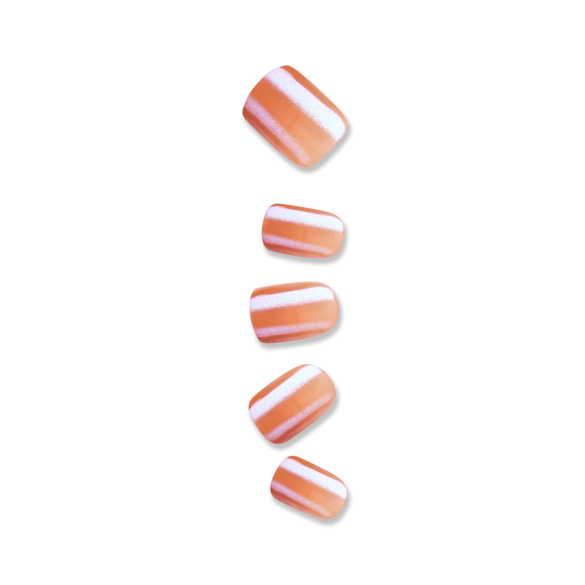 colorFX by imPRESS  Press-On Nails, No Glue Needed, Neutral, Short Squoval, 33 Ct.