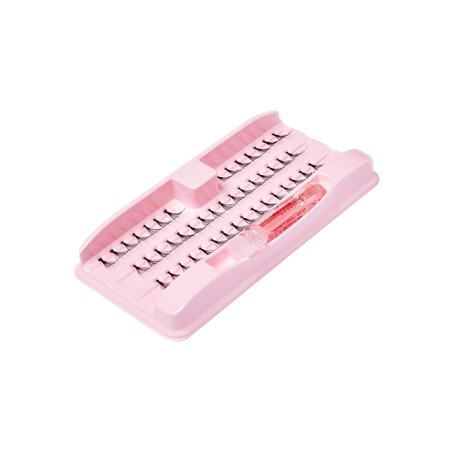 KISS Individual False Eyelashes with Lash Glue, DIY Lash Extensions, 48 Lash Clusters