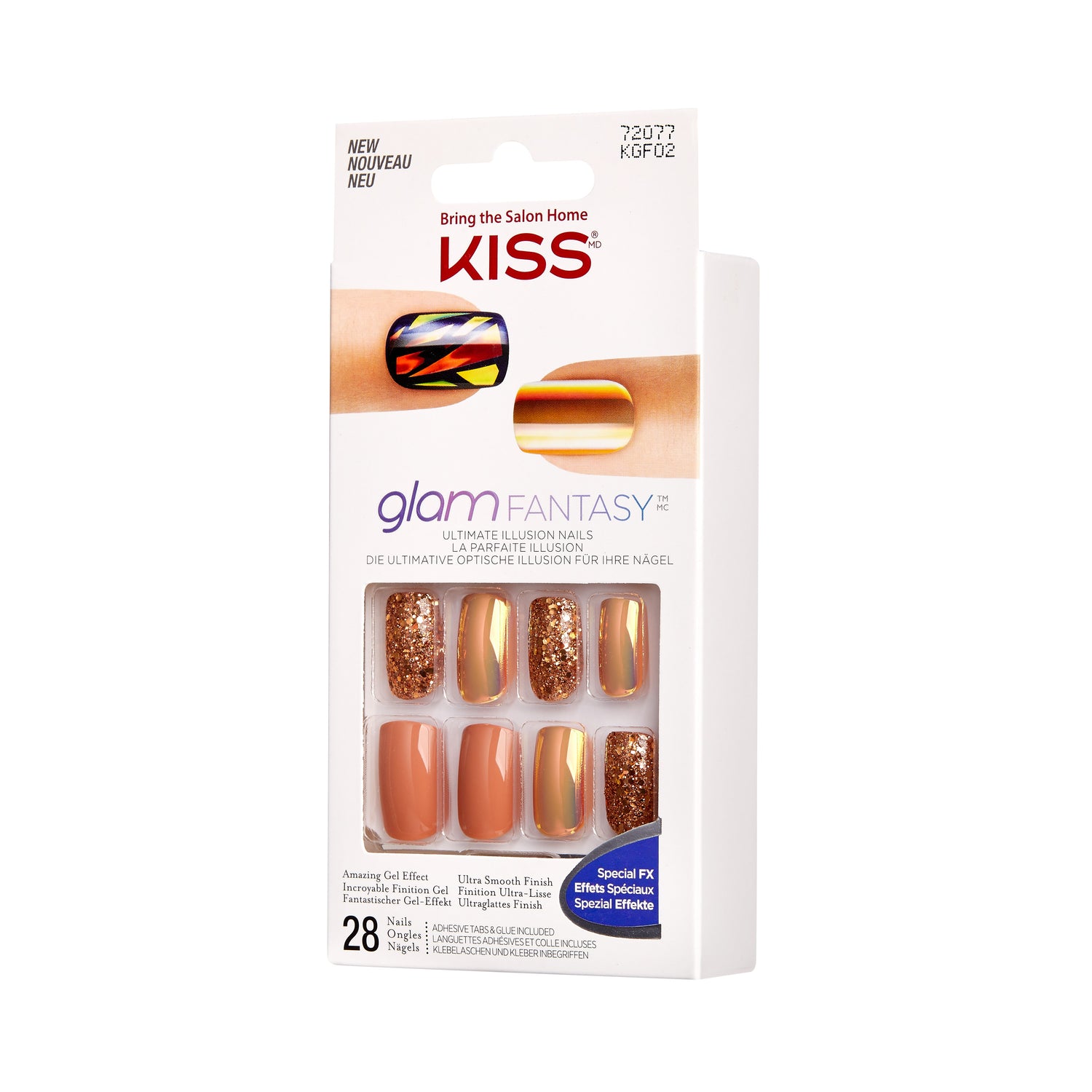 KISS Gel Fantasy Nails - Trampoline