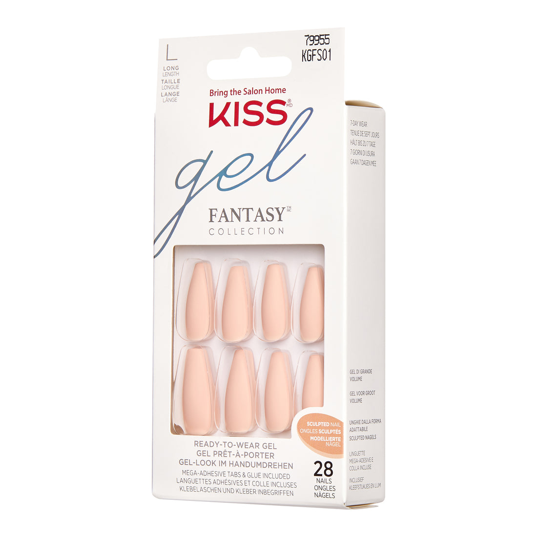 KISS Gel Fantasy Sculpted Nails - 4 the Cause