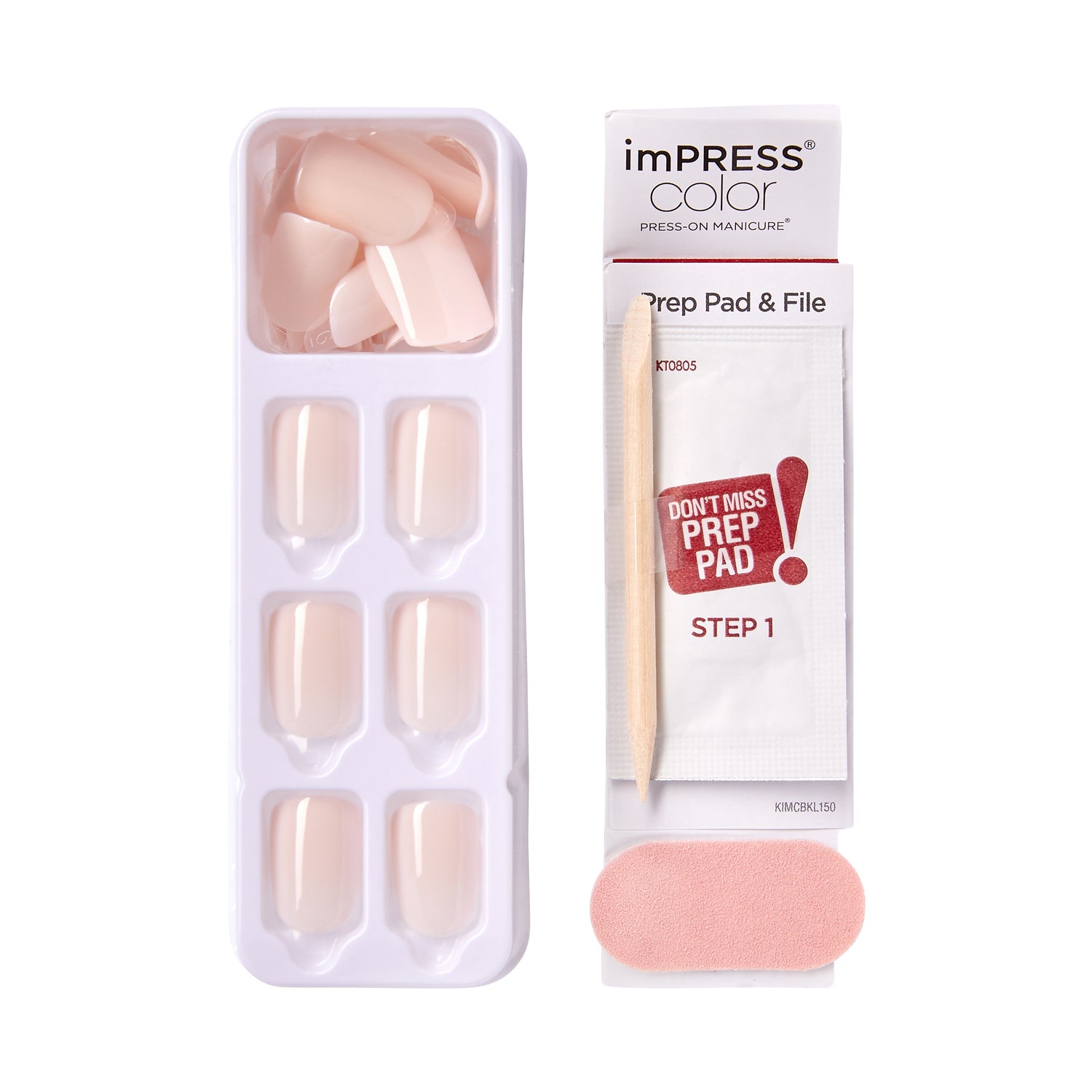 imPRESS Color Press-On Manicure - Point Pink