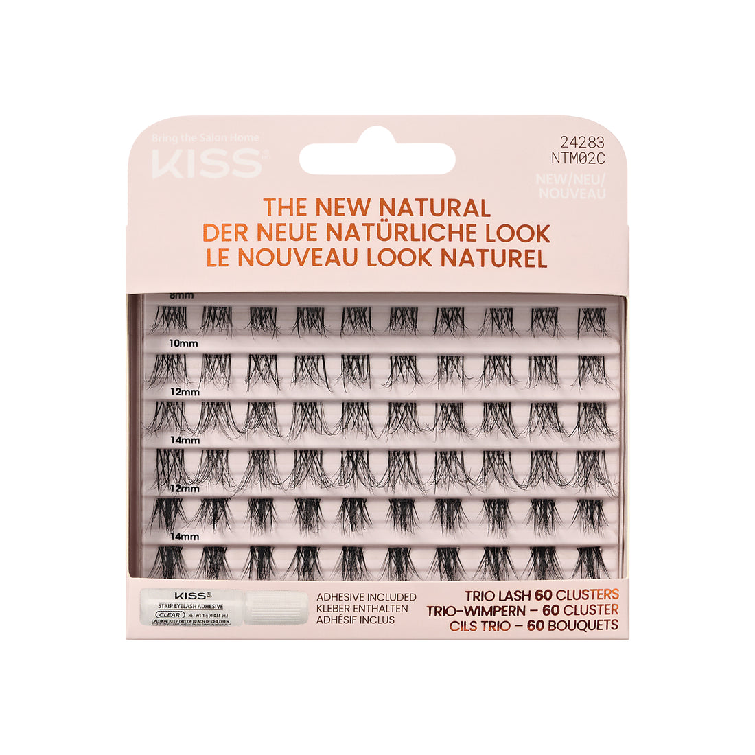 Kępki rzęs KISS The New Natural Nude Blazer 