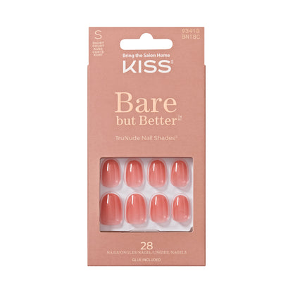 Paznokcie KISS Bare But Better Nails - No More Naps