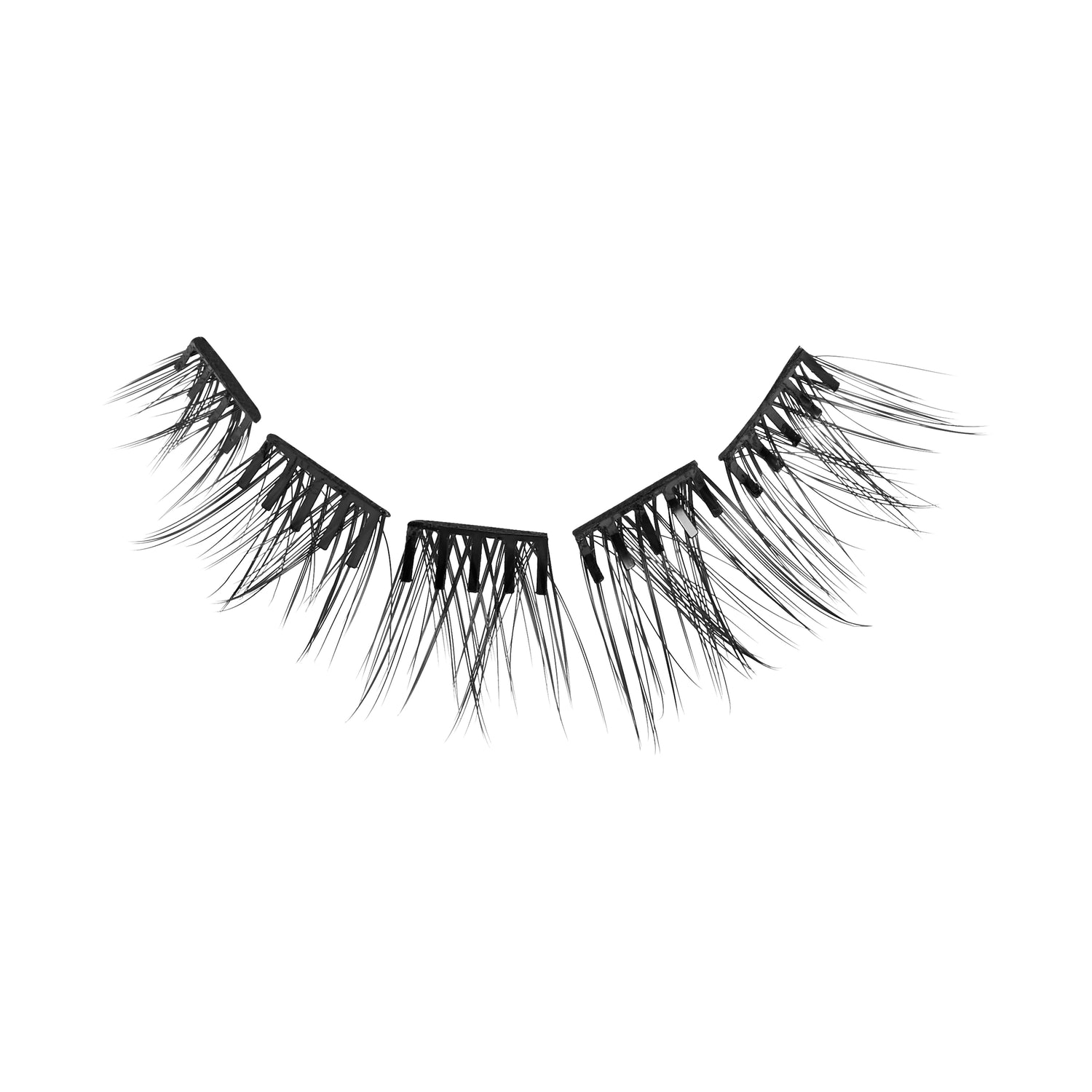 KISS imPRESS Falsies Press On Self Adhesive Eyelashes, Classic Volume, 36 Lash Clusters