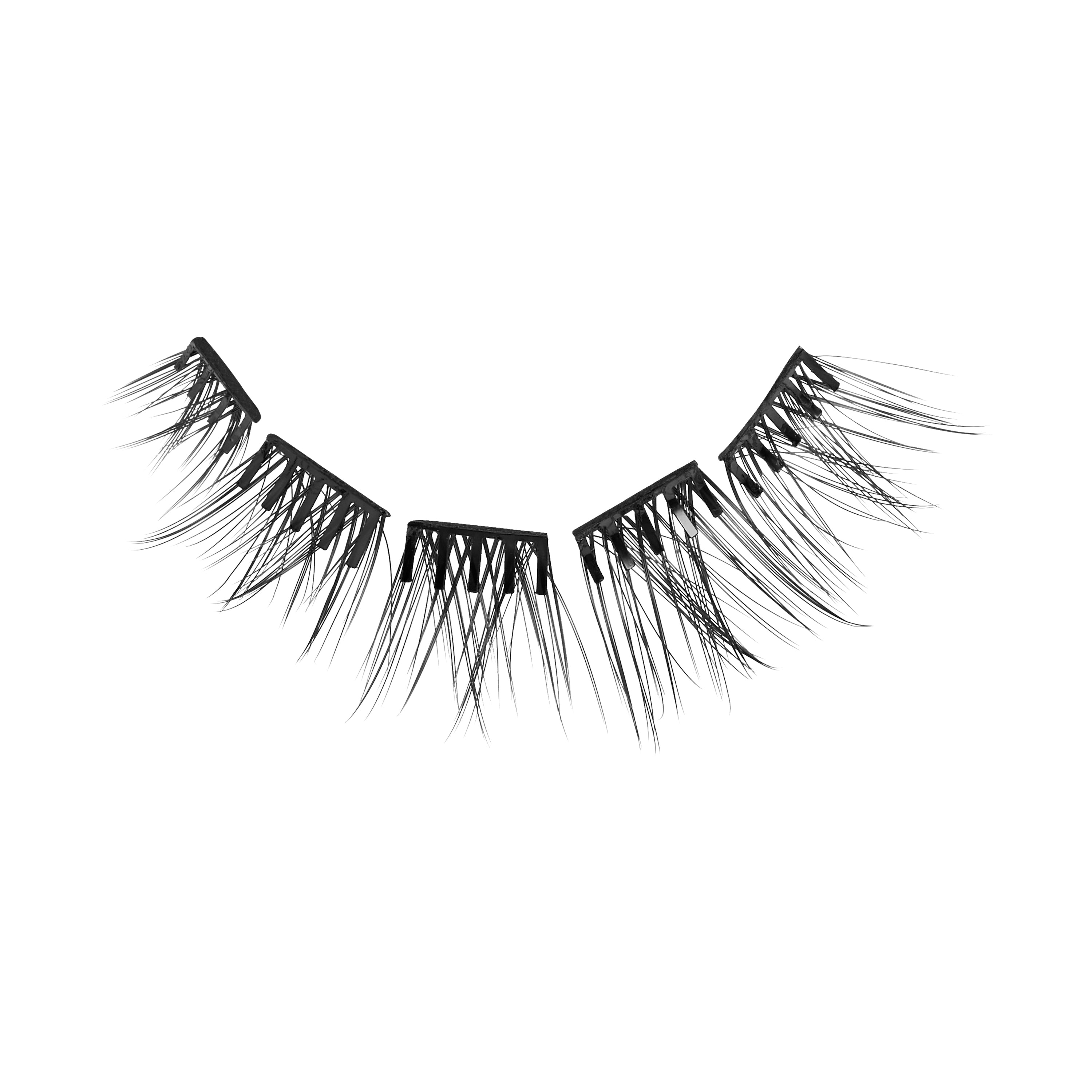 KISS imPRESS Falsies Press On Self Adhesive Eyelashes, Classic Volume, 36 Lash Clusters