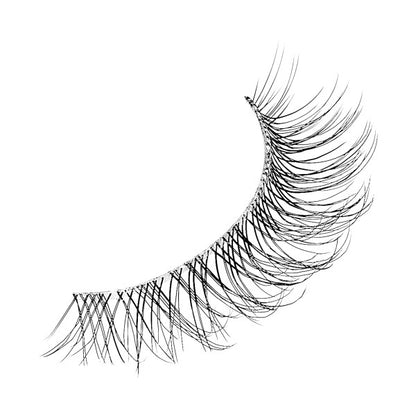 KISS The New Natural, False Eyelashes, Silver Ring, 12mm, 1 Pair