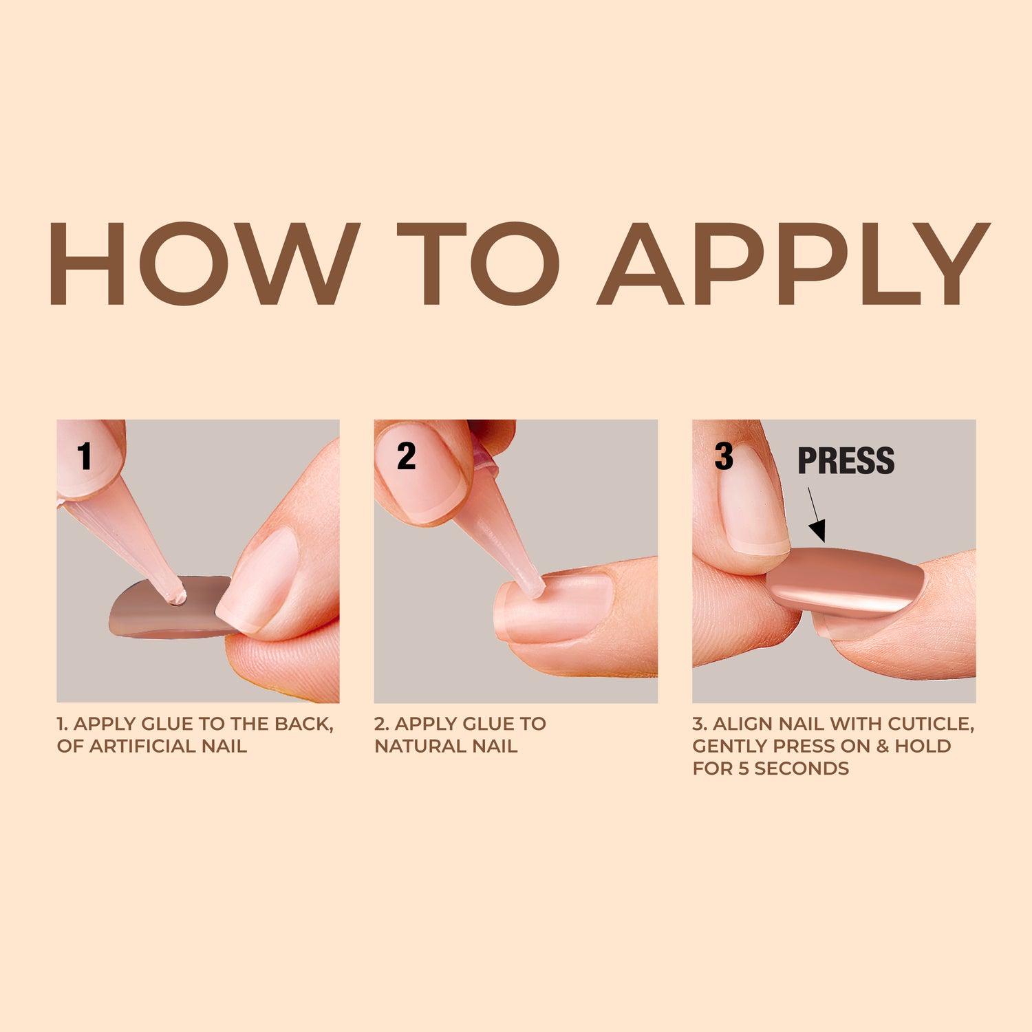 Paznokcie KISS Bare But Better Nails - No More Naps