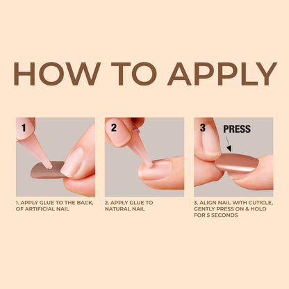 Paznokcie KISS Bare But Better Nails - No More Naps