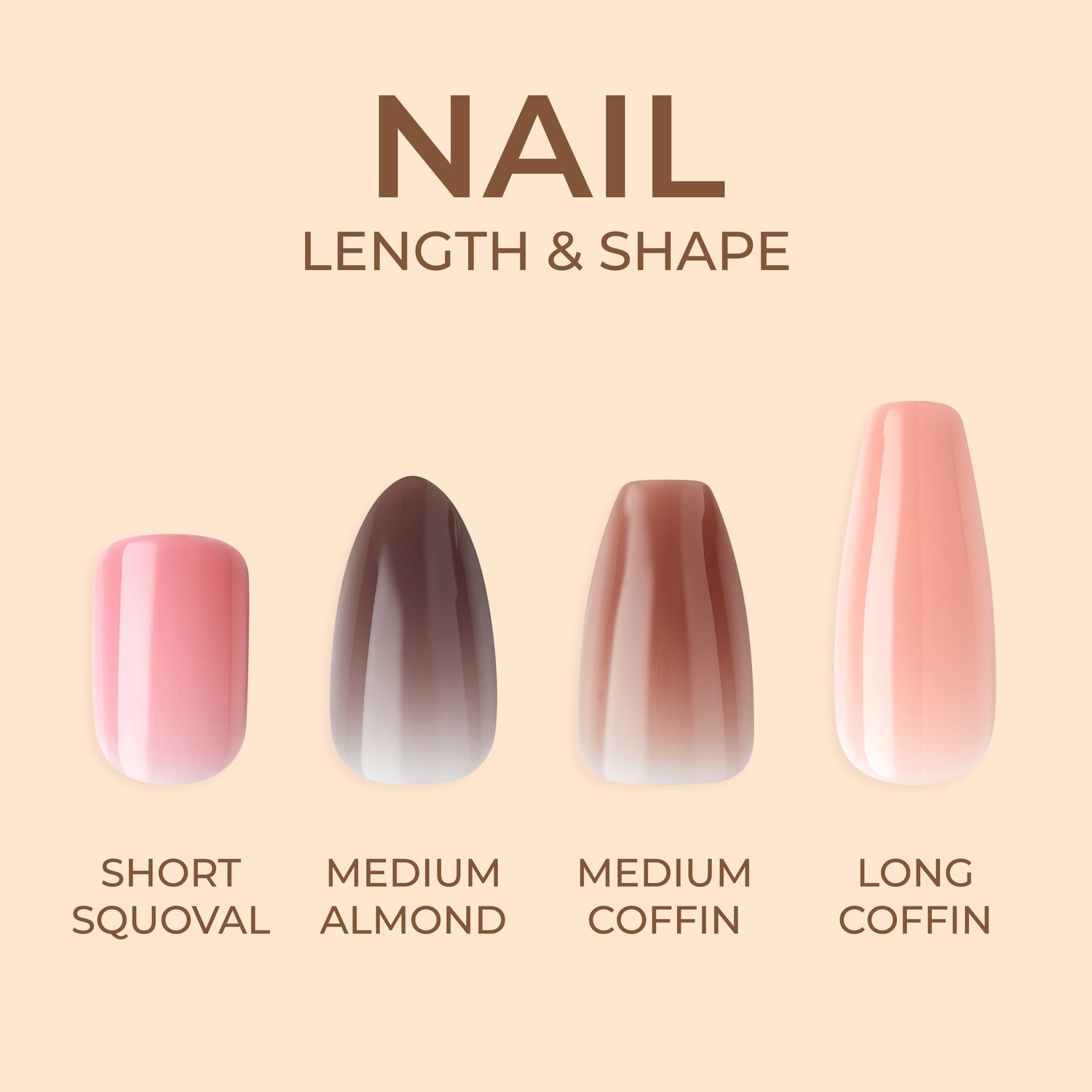Paznokcie KISS Bare But Better Nails - No More Naps