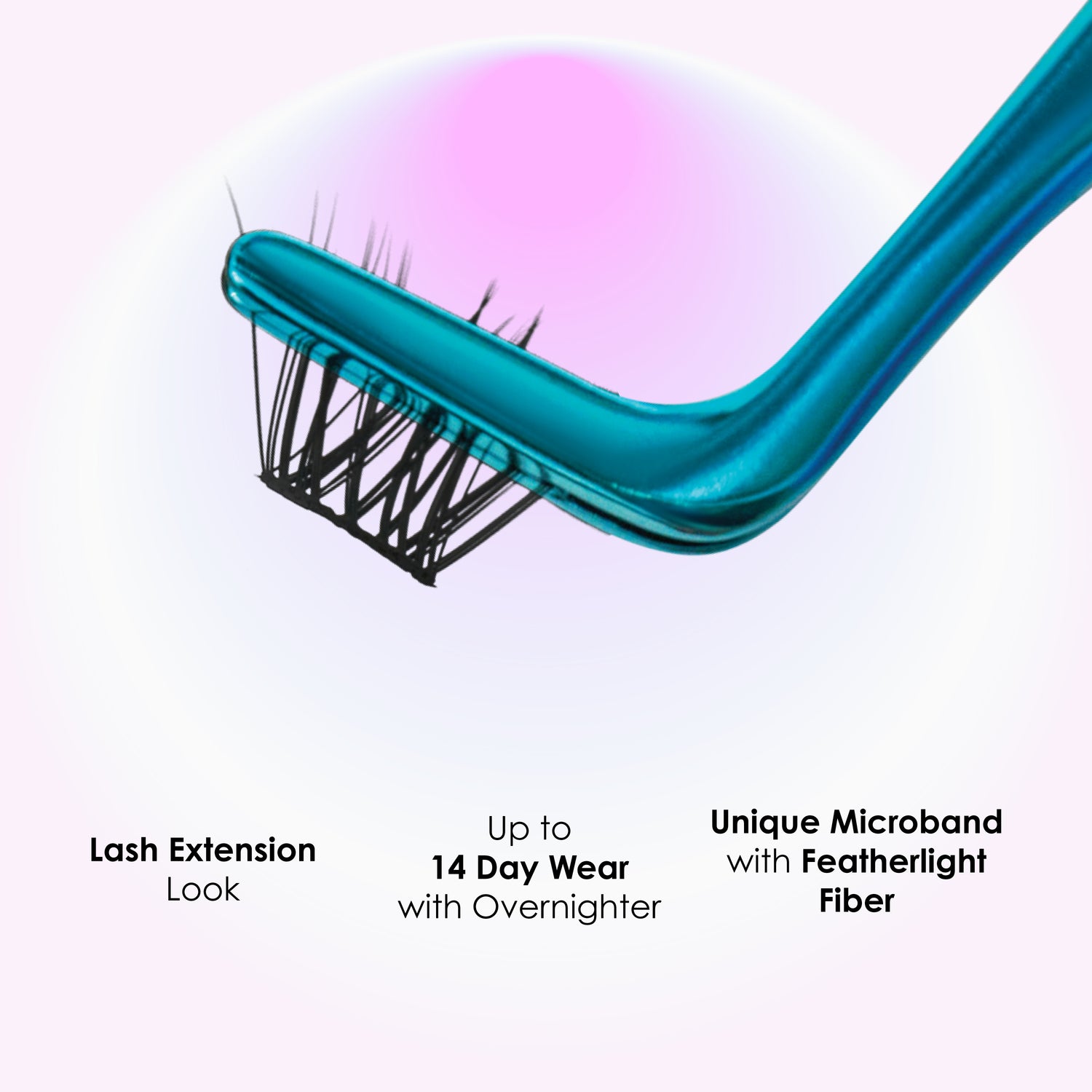 KISS FALSCARA Multipack False Eyelashes Lash Extensions, Soft Wispy, 50 Lash Clusters